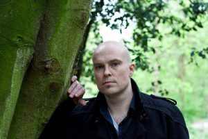 Adam Nevill in the woods