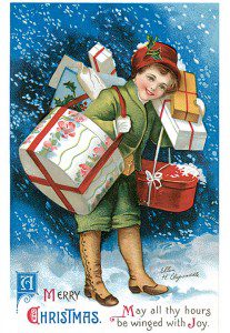 Victorian Christmas Card