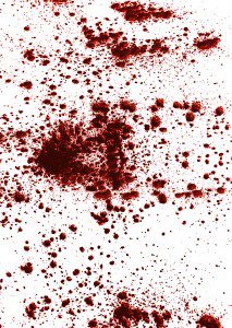 Blood splatter