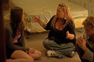 Jennifer Lynch on Chained set