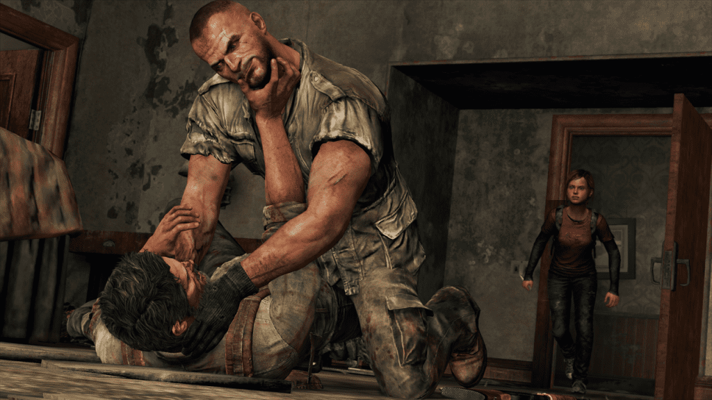 The Last of Us cutscene