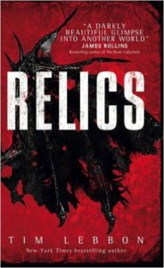 Relics by Tim Lebbon - cover
