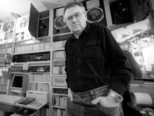 Beksiński in studio