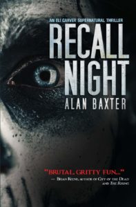 Recall Night by Alan Baxter - cover