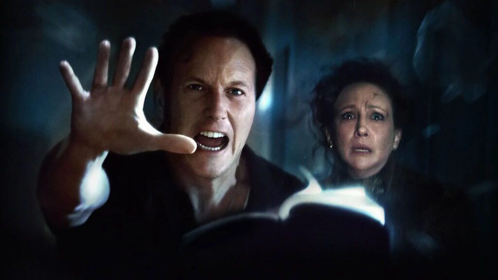 The Warrens as portrayed in The Conjuring films